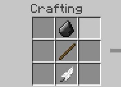 Как да направите лък и стрели в играта Minecraft Въпреки това, стрелите трябва да идват с лъка