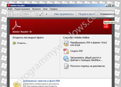 Programme zum Lesen von PDF-Dateien
