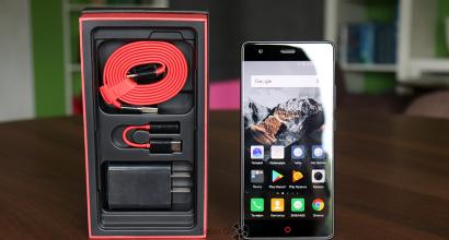 Smartphone nubia Z17 mini from ZTE - middle class on the march